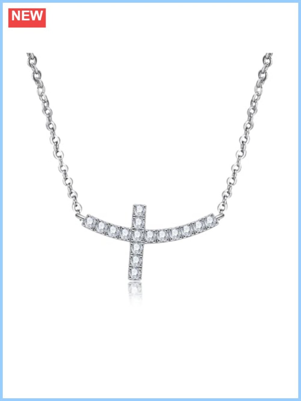 Moissanite 14K Gold Plated Rhodium Outline Circle Pendant Necklace Halo Choker